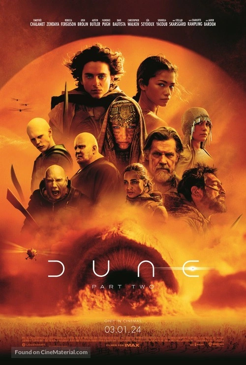 Affiche de Dune : Deuxième partie
