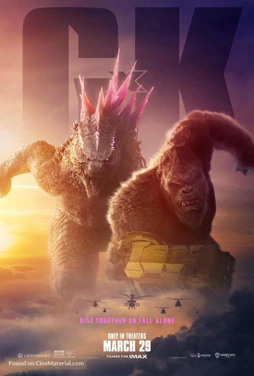 Affiche de Godzilla x Kong : Le Nouvel Empire