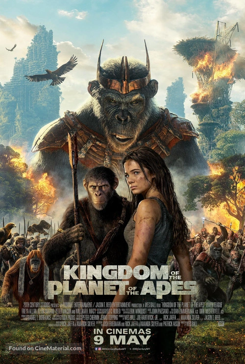 Affiche de La Planète des singes : Le Nouveau Royaume